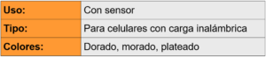 cargador de telefono inlámbrico